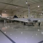 Airplane hangar floor coatings