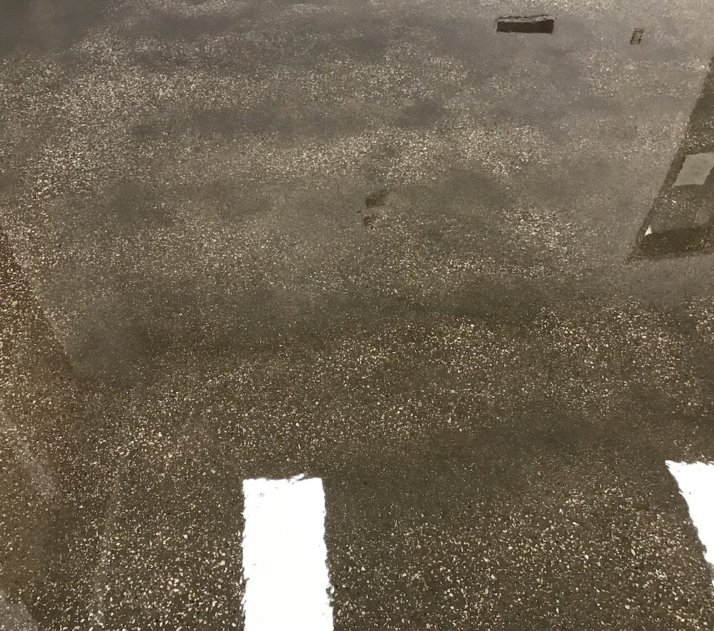 Clear Epoxy over Heavy Aggragate Exposure